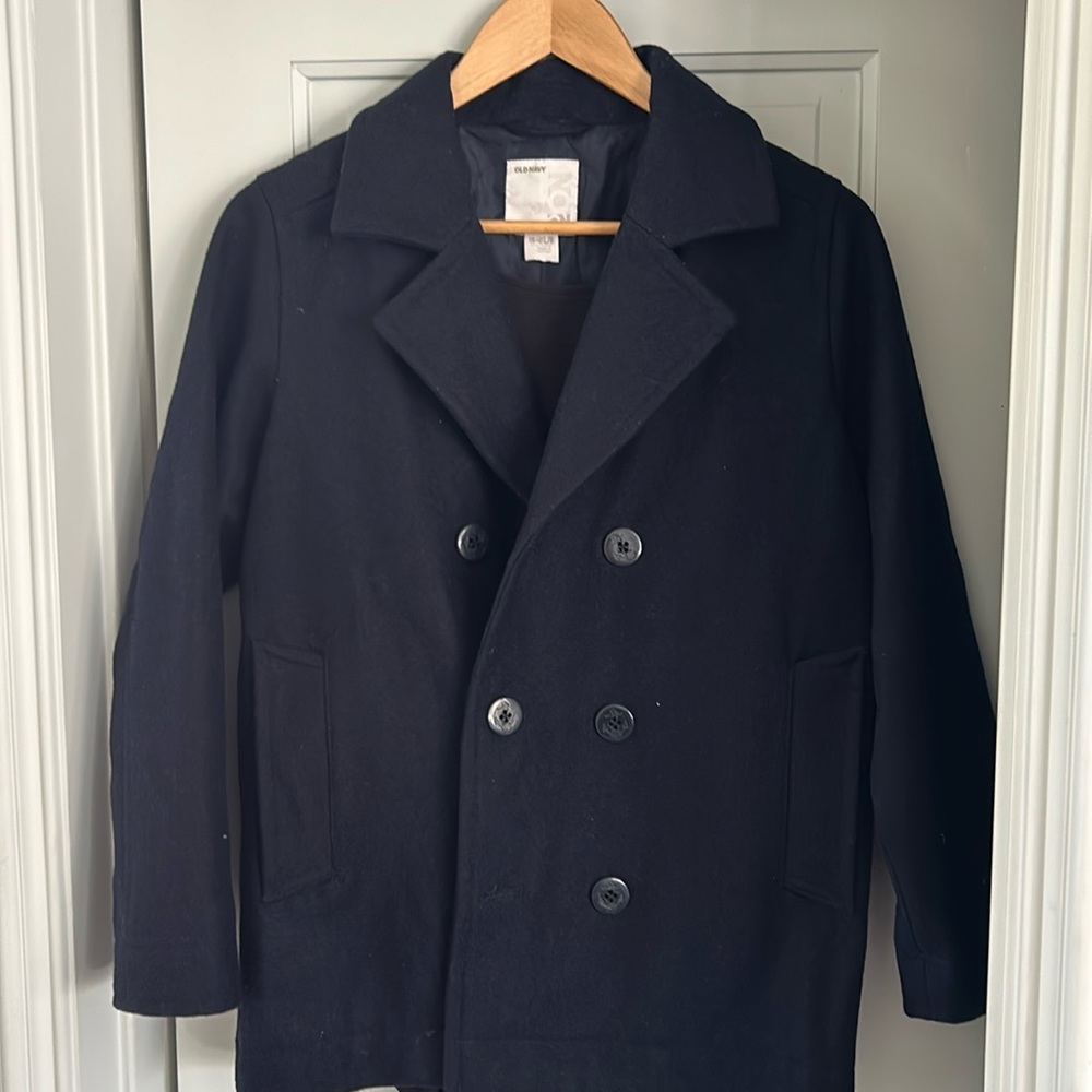 Navy boys dress jacket